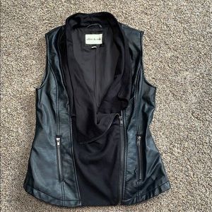 Leather vest